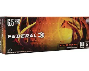 Buy Federal Fusion Ammunition 6.5 PRC 140 Grain Bonded Soft Point Box of 20 Online