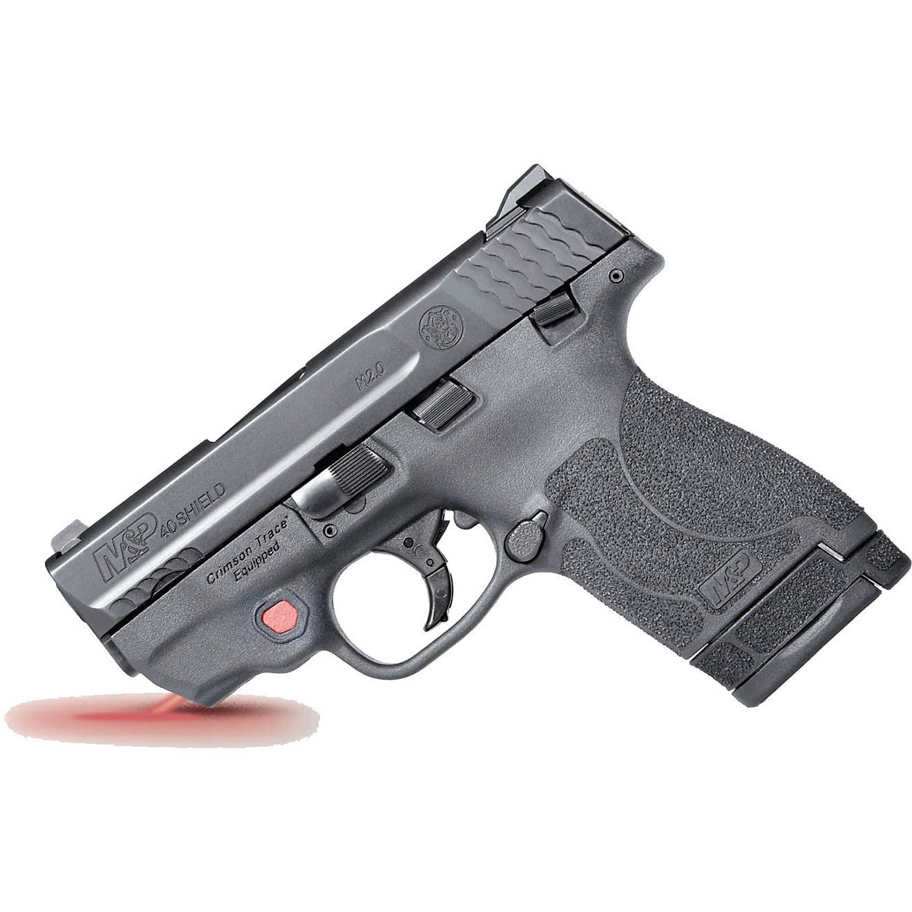 SMITH & WESSON M&P40 SHIELDM2.0 CRIMSON TRACE RED LASER 40 S&W COMPACT 7-ROUND PISTOL - Image 2