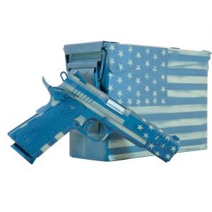 CITADEL M1911 .45 ACP AMERICAN FLAG PISTOL WITH AMMO CAN