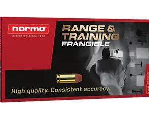 Buy Norma Range & Training Frangible Ammunition 223 Remington 51 Grain Frangible Round Nose Box of 50 Online