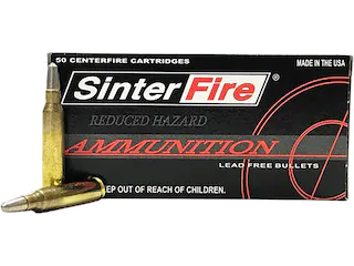 Buy SinterFire Reduced Hazard Ammunition 223 Remington 55 Grain Frangible Round Nose Lead Free Online
