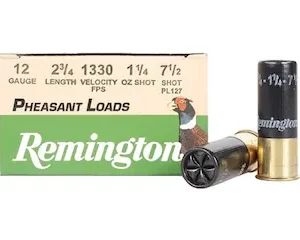 Remington Pheasant Ammunition 12 Gauge 2-3/4" 1-1/4 oz For Sale