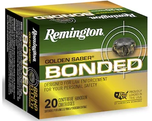 Buy Remington Golden Saber Bonded Ammunition 9mm Luger 147 Grain Jacketed Hollow Point Online