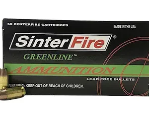 Buy SinterFire GreenLine Ammunition 40 S&W 125 Grain Frangible Flat Nose Lead Free Box of 1000 Bulk