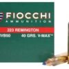 Buy Fiocchi Extrema Ammunition 223 Remington 40 Grain Hornady V-MAX Ammunition Online