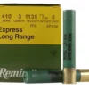 Buy Remington Express Long Range Ammunition 410 Bore 3" 11/16 oz #6 Shot Online