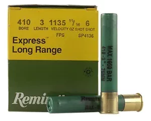 Buy Remington Express Long Range Ammunition 410 Bore 3" 11/16 oz #6 Shot Online