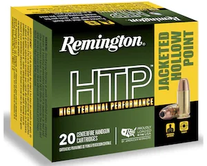 Remington High Terminal Performance (HTP) Ammunition 45 ACP 230 Grain Jacketed Hollow Point For Sale