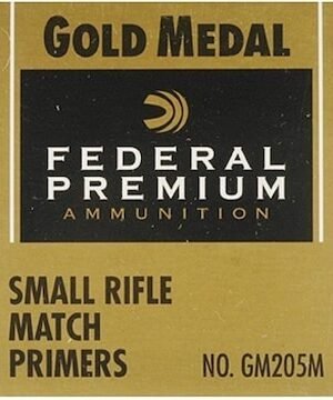 Buy Federal Premium Gold Medal Small Rifle Match Primers #205M