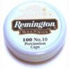 Remington #10 Percussion Caps (100)