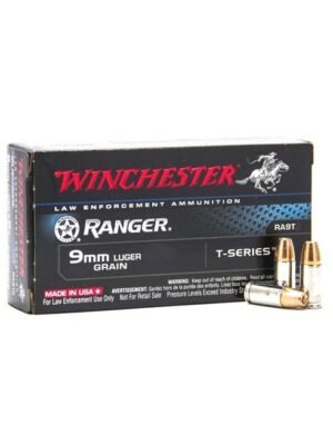 Buy Winchester Ranger 9mm Luger 147 Grain 50 Rounds T-Series Jacketed Hollow Point Now Online
