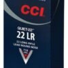 CCI Quiet-22 .22LR 40gr, Lead Roundnose, 50rd Box