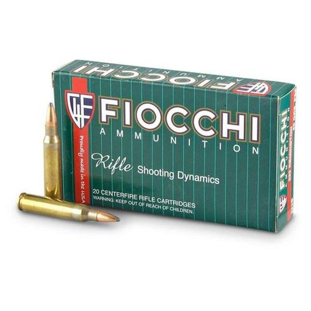 Fiocchi 7mm 08 Remington, 139 Gr, BTSP, 20rd Box