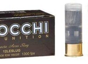 Fiocchi Aero Rifle Slugs 12 Ga, 2.75", 7/8oz, Slug Shot, 10rd/Box