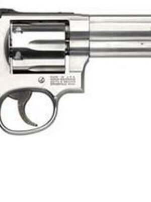 Smith & Wesson 686 Plus Deluxe, Revolver 357 Mag/38 Spec, 6" Barrel, Stainless Finish, Wood Grips, 7Rd, Adjustable Sights