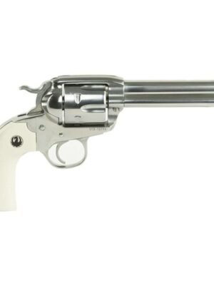 Ruger Vaquero Bisley 357 Mag/38 Special, 5.5" Barrel, SS Finish, Ivory Grips