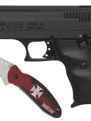 HiPoint C-9 Custom Combo-, Hardcase and Custom Kershaw Scallion Knife