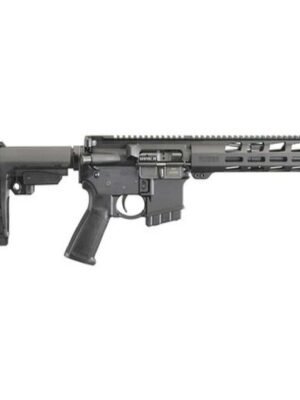 Ruger AR-556 Pistol 350 Legend 9.5" Barrel 5 Round M-LOK Handguard SBA3 Pistol Brace Black Finish