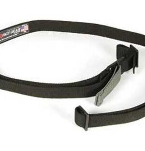 Blue Force Gear Sling, Molded Acetal Adjuster, No Quick Release, Attached with TriGlide instead of Loop Lock, 2-Point Combat Sling, Black