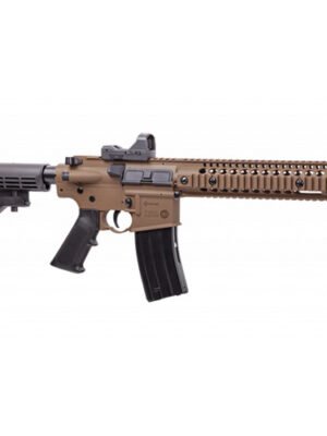 Crosman Full Auto R1 CO2 177 BB, Flat Dark Earth, 6 Position Stock, 25rd