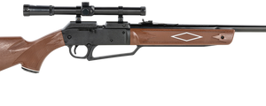 Daisy Powerline 880 177 Pellet/50 BB , 4x15mm Scope, Wood, 1rd