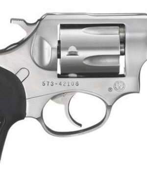 Ruger SP101 38 Special 2.25" 5" Rubber Grip Satin Fixed Sights SS