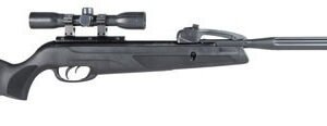 Gamo Swarm Whisper, .177 Pellet, 1300 Feet Per Second, 19" Barrel, Black Color, Synthetic Stock, 4x32 Scope, 10Rd