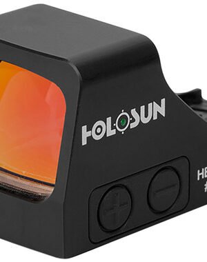 Holosun 407K Pistol Open Sight, Solar, Green 6Moa Dot, 7075 Aluminum, Open, Shake Awake, Compact Pistol