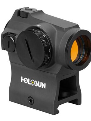 Holosun 503 Rifle Enclosed, Solar, Gold Multi-Reticle, 6061 Aluminum, Enclosed, Rotary Dial, Rifle