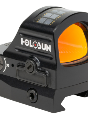 Holosun 507C Pistol Open Sight, Solar, Red Multi-Reticle, 7075 Aluminum, Open, Solar, Shake Awake, Pistol
