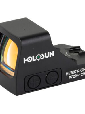 Holosun 507K X2 Reflex Sight, Black, Green 2 MOA Dot, 32 MOA Ring