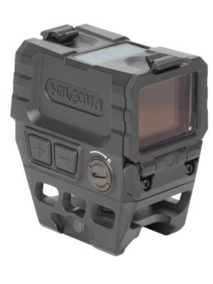 Holosun AEMS Reflex Sight, Black, Solar, Green Multi-Reticle, For 1913 Picatinny Rail