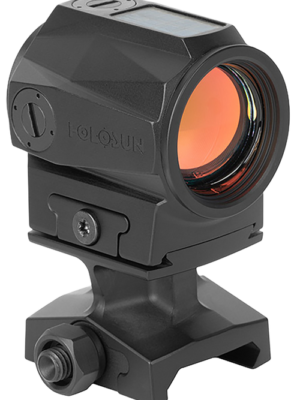 Holosun SCRS Solar Rifle Sight, Green 2MOA Dot, Solar Charging, Compact Tube