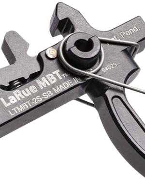 Larue Tactical MBT-2S Two-Stage Straight Trigger, For AR10/AR15, Black