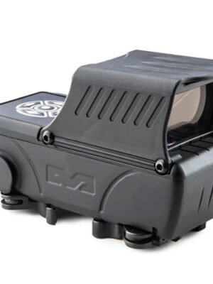 Meprolight, Foresight, Augmented Red Dot Sight, 33x20mm Ovjective Window, Black Color, 15 Reticles, Bluetooth Connectivity, Built-In Rechargable Battery uses USB-C