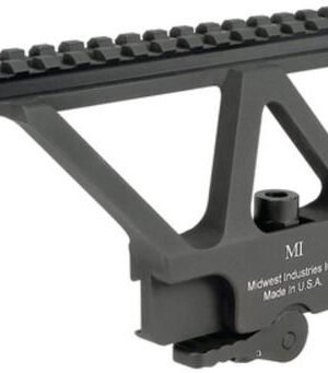 Midwest AK Railed Scope Mount with ADM, 6.75 Rail, Matte Black