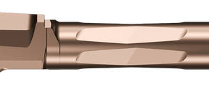 Radian RAMJET Barrel 9mm, 3.1" Barrel, Bronze, Black Afterburner Compensator, For Sig P365