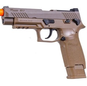 Sig Airsoft Proforce M17, 6mm, 5.5", 21rd, CO2 Power Source, Coyote Tan