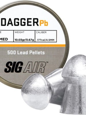 Sig Sauer .177 Pellet Blister Pack, Domed, Lead, 10.03Gr, 500rd Pack