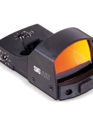 Sig Sauer Air Reflex Red Dot Reticle, Black, Fits Sig Sauer P320 Air Pistol
