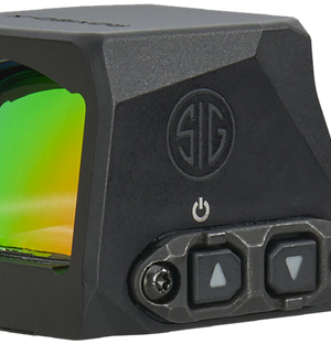 Sig Sauer Electro-Optics Romeo-X Enclosed Reflex Sight, 1x24mm, Black, 2 MOA Red Dot/32 MOA Circle Multi Reticle