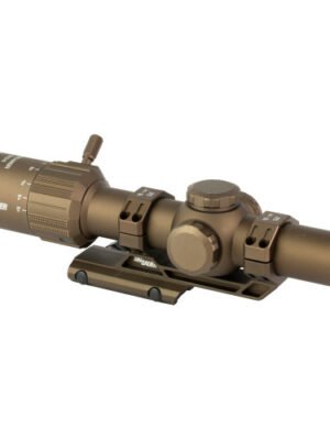 Sig Sauer Tango MSR LPVO Scope, 1-6x24, BDC6 Illuminated Reticle, Coyote Brown