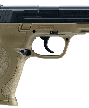 Umarex S&W Air Pistol M&P CO2 177 BB, Flat Dark Earth Grip, 19rd