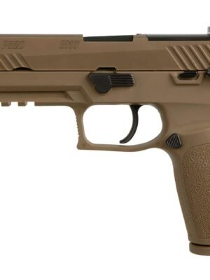 Sig P320-M17 9MM 4.7" Barrel Manual Safety, Night Sight Plate, 2- 17rd Mags