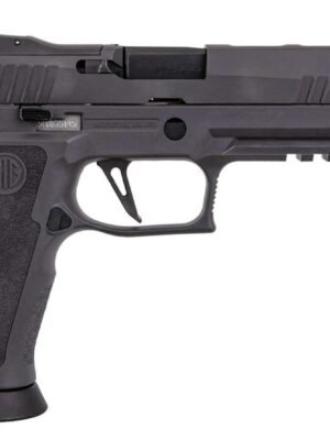 Sig P320 XFIVE Legion 9mm, 5" Bull Barrel, Dawson Precision Sights, Gray, 17rd Mag