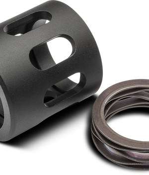 AAC Fixed Barrel Spacer, For Ti-RANT 9/Evolution 9/Illusion 9, Black