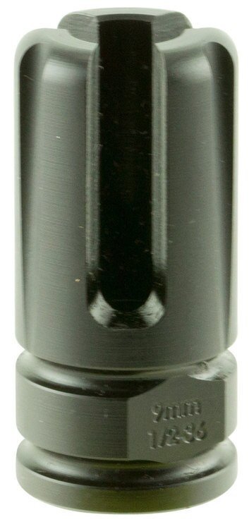 Advanced Armament Blackout Flash Hider Blackout 9mm Aerospace Alloy .75"-
