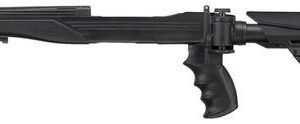 Advanced Technology TactLite, Stock, Fits Ruger 10/22, 6 Position Adjustable Side Folding Stock Cheekrest & Scorpion Recoil System, Black