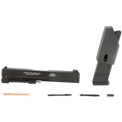 Advantage Arms Conversion Kit, 22LR, 4.49" Barrel, Fits Springfield Armory XD 9/40, Non-XDM Frames Only, Does Not Fit 3" Sub-compact, With Range Bag, Black Finish, 10Rd, 1-10Rd...