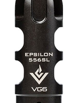 AERO Epsilon 556 SL, Muzzle Brake, 223 Rem/556NATO, Black, 1/2X28